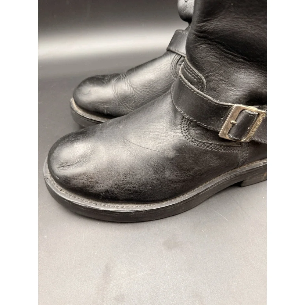 Vintage Harley Davidson‎ Engineer Motorycle Harness Boots Size 13 US